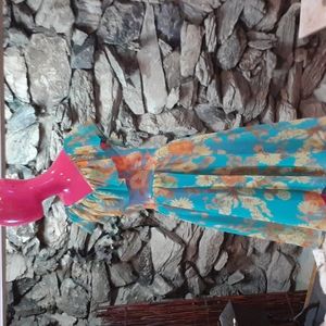 Vintage handmade floral dress